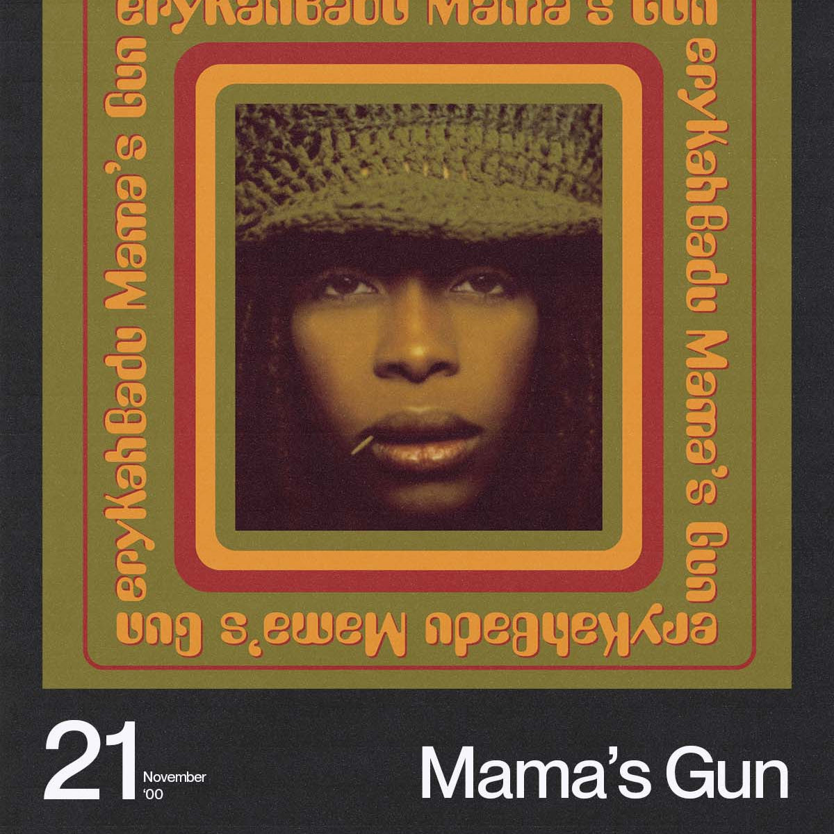 Mama's Gun - Erykah Badu Poster