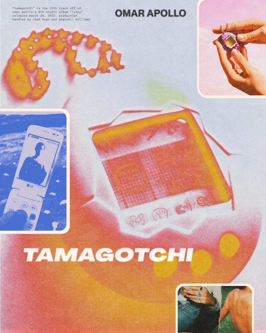 Tamagotchi poster - Omar Apollo
